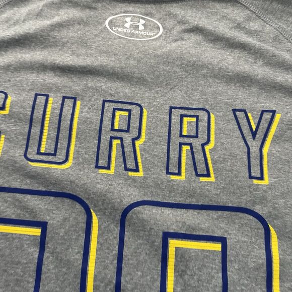 Golden State Warriors Shirt Mens 2XL Grey Basketball Curry Mission Accomplished - Picture 11 of 15